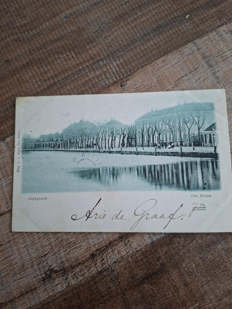 den helder, Ophalen of Verzenden, Voor 1920, Gelopen, Noord-Holland