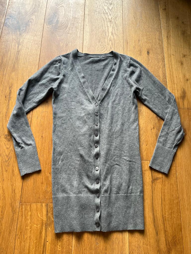 Sutherland Lange Cardigan - Comfortabel & Stijlvol, Ophalen of Verzenden, Zo goed als nieuw, Maat 36 (S), Grijs