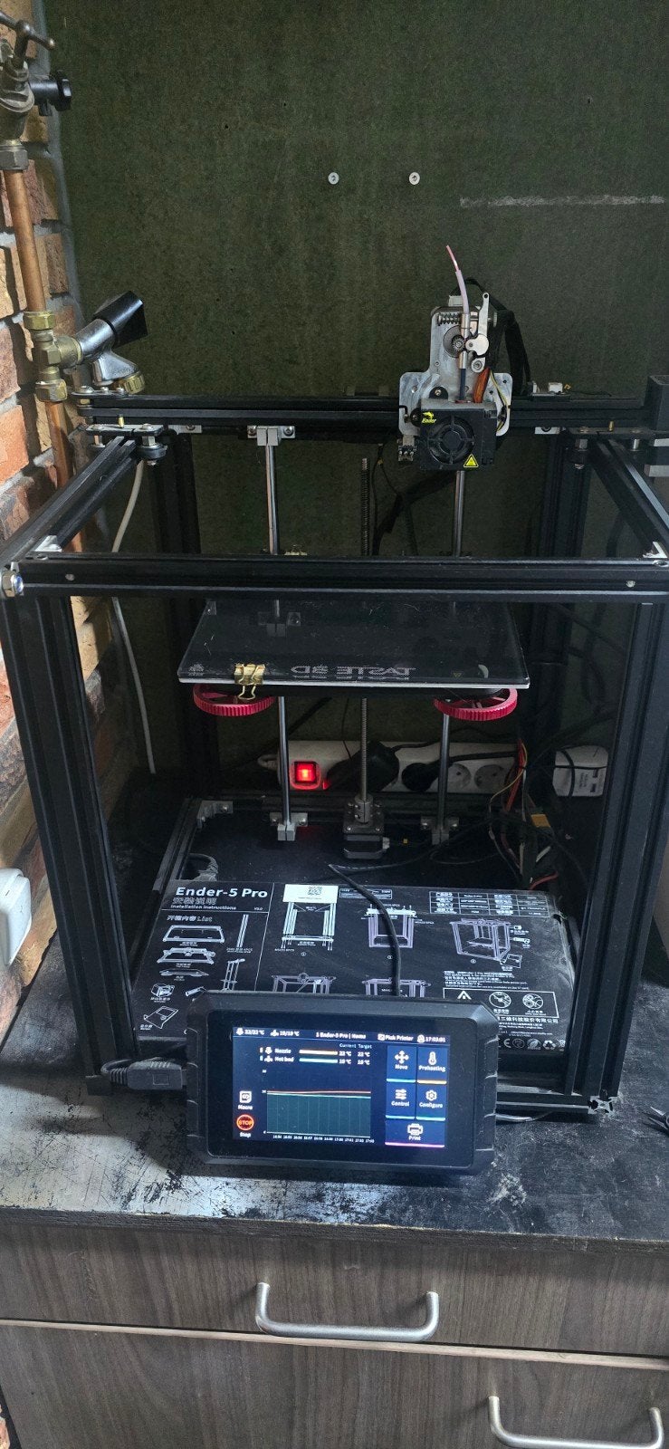 Creality Ender 5 Pro met veel extra's, Ophalen, Gebruikt, Filament, Creality