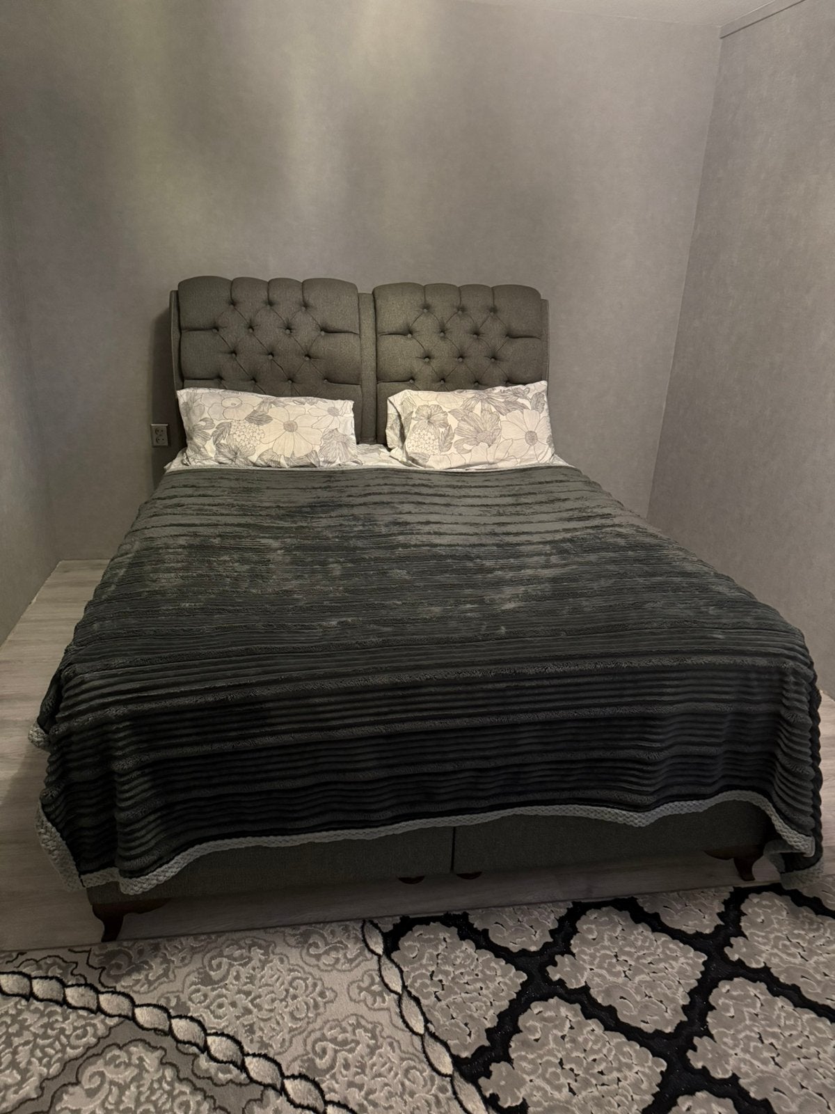 2 Persoons bed 180x200 met matras, Huis en Inrichting, Ophalen, Gebruikt, Tweepersoons, 180 cm