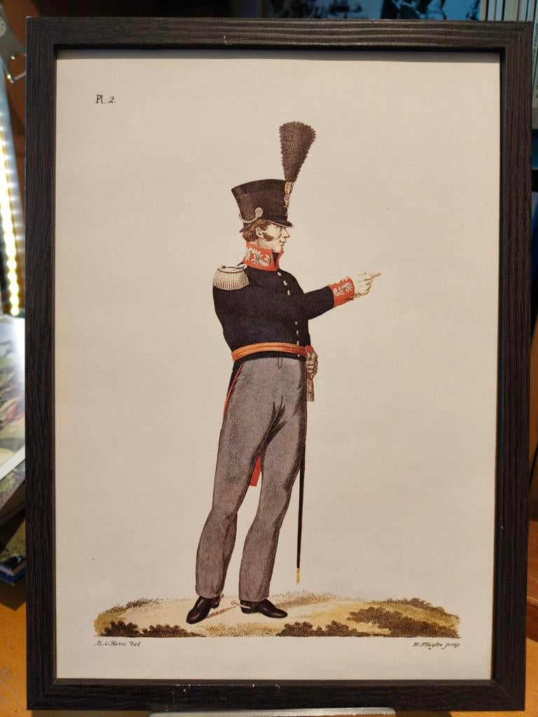 Nederlandse uniformen 1814., Antiek en Kunst, Kunst | Tekeningen en Foto's, Ophalen of Verzenden
