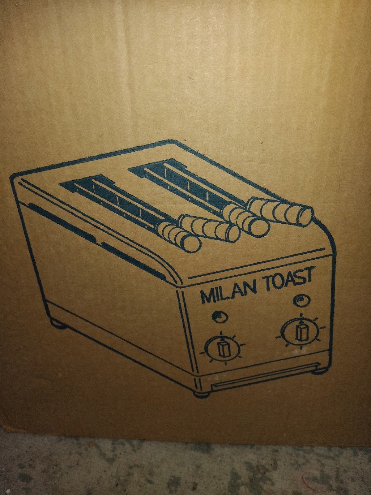 Milan Toast Toaster - Zo goed als nieuw, Ophalen of Verzenden, Zo goed als nieuw