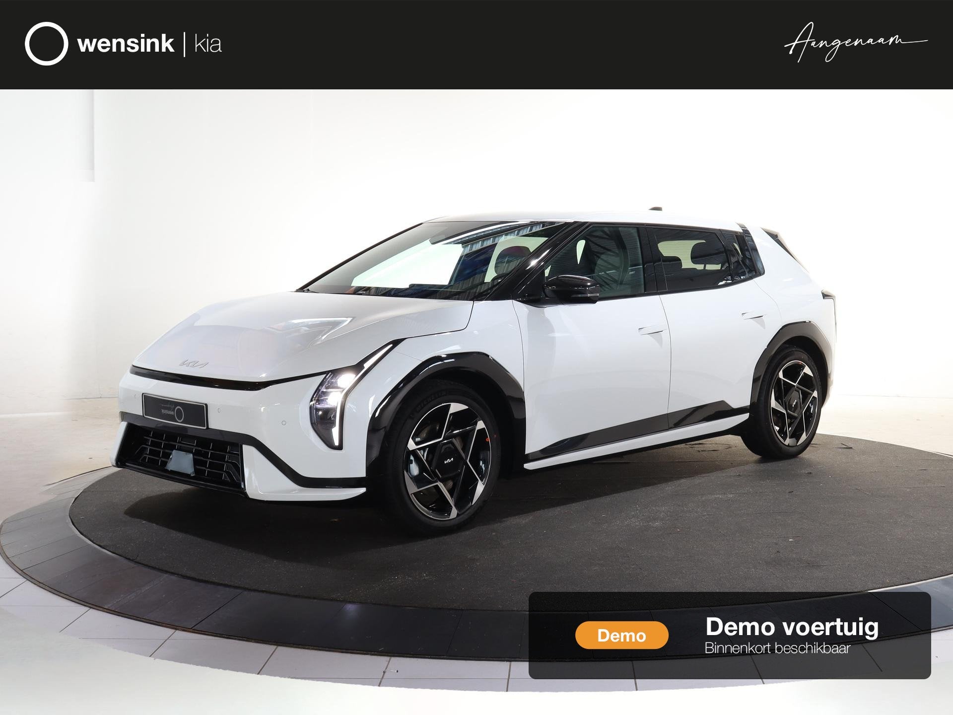 Kia EV4 GT-Line Business Edition 81.4 kWh | Adaptieve cruise, Auto's, 81 kWh, 510 min, Zwart, Wit