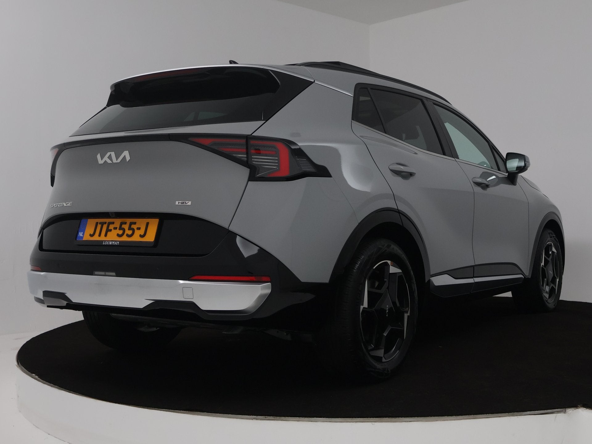Kia Sportage 1.6 T-GDi Hybrid DynamicPlusLine | Company Car, Auto's, 12 maanden, 4 cilinders, Leder en Stof, Origineel Nederlands