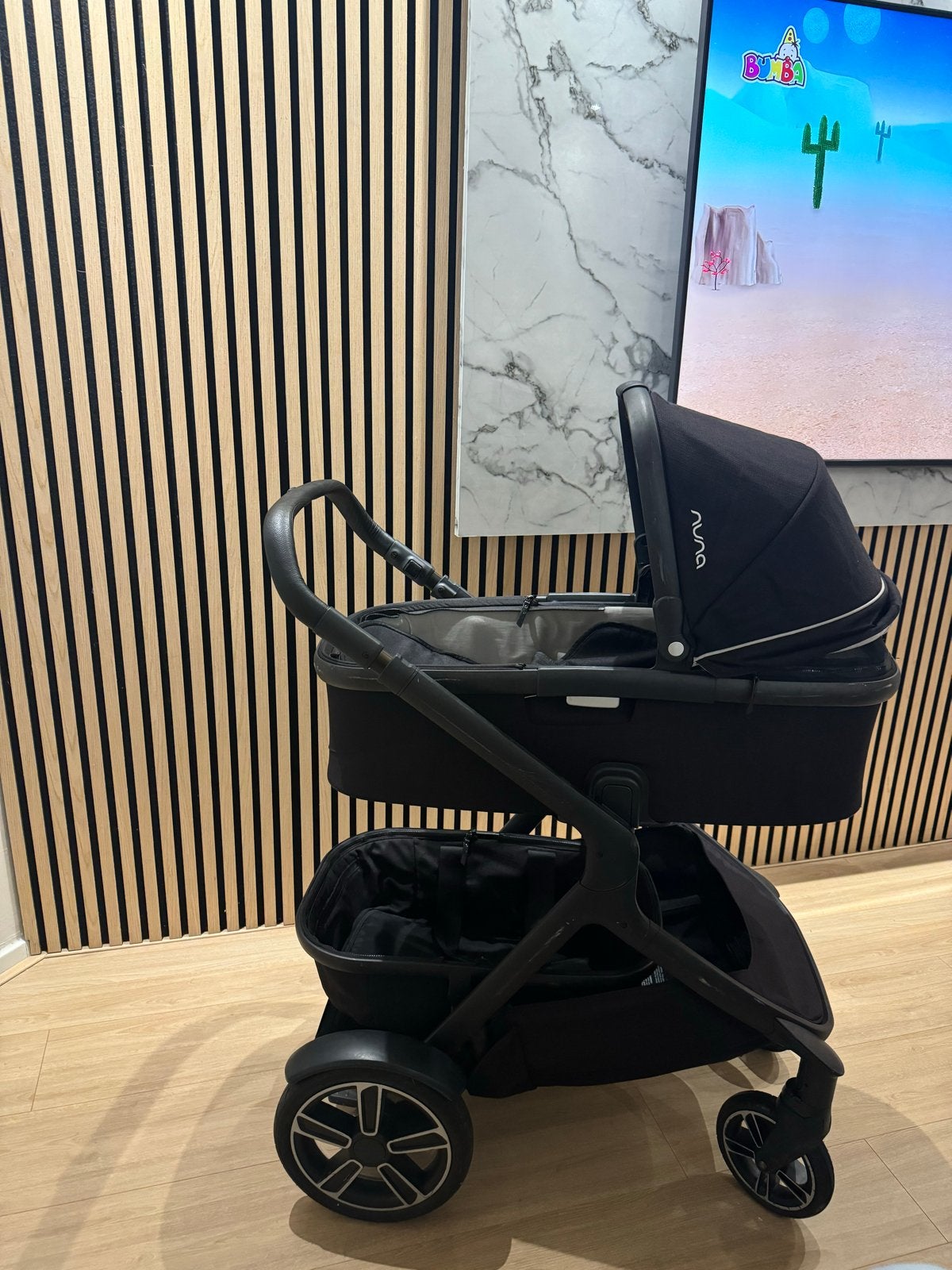 Nuna Kinderwagen 2-in-1, Gebruikt, Combiwagen, Met reiswieg, Ophalen