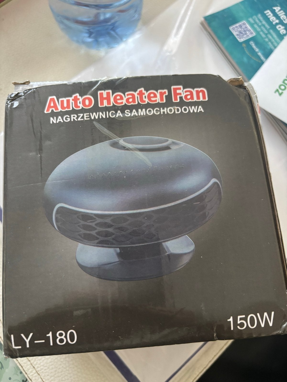 Auto Heater Fan 12V/24V - Draagbare Autoverwarming, Ophalen, Nieuw