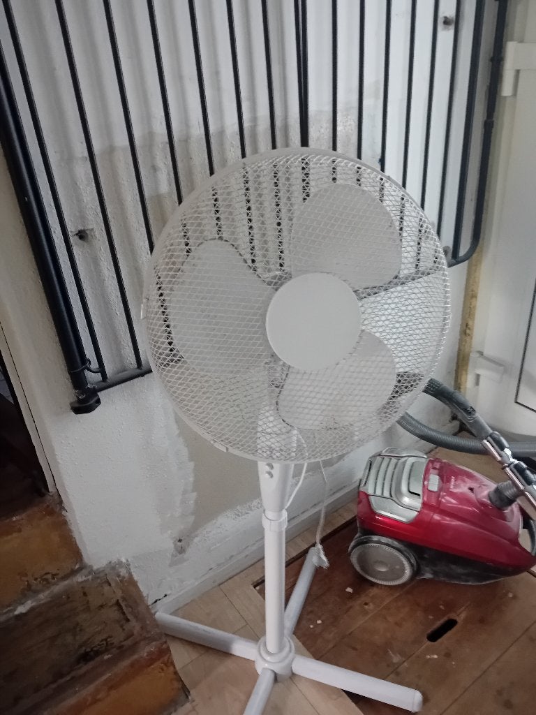 Standing fan, Ophalen