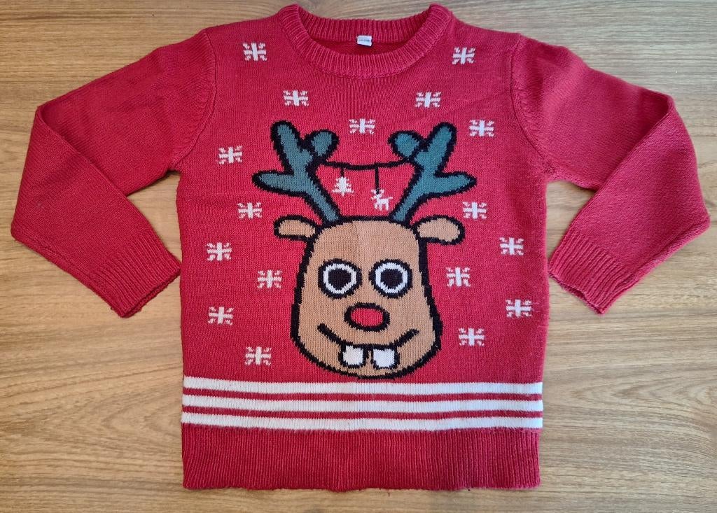 Kinder Kersttrui, Ophalen of Verzenden, Zo goed als nieuw, Maat 110