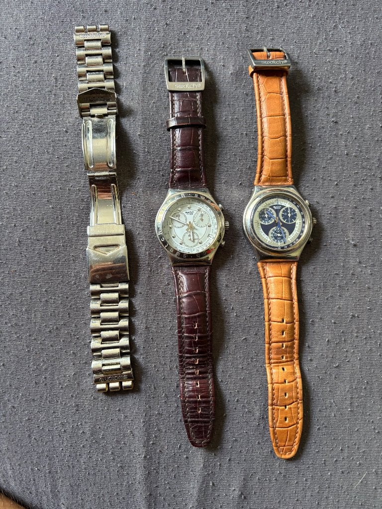 2 Swatch horloges, Sieraden, Tassen en Uiterlijk, Kunststof, Polshorloge, Swatch, Ophalen of Verzenden