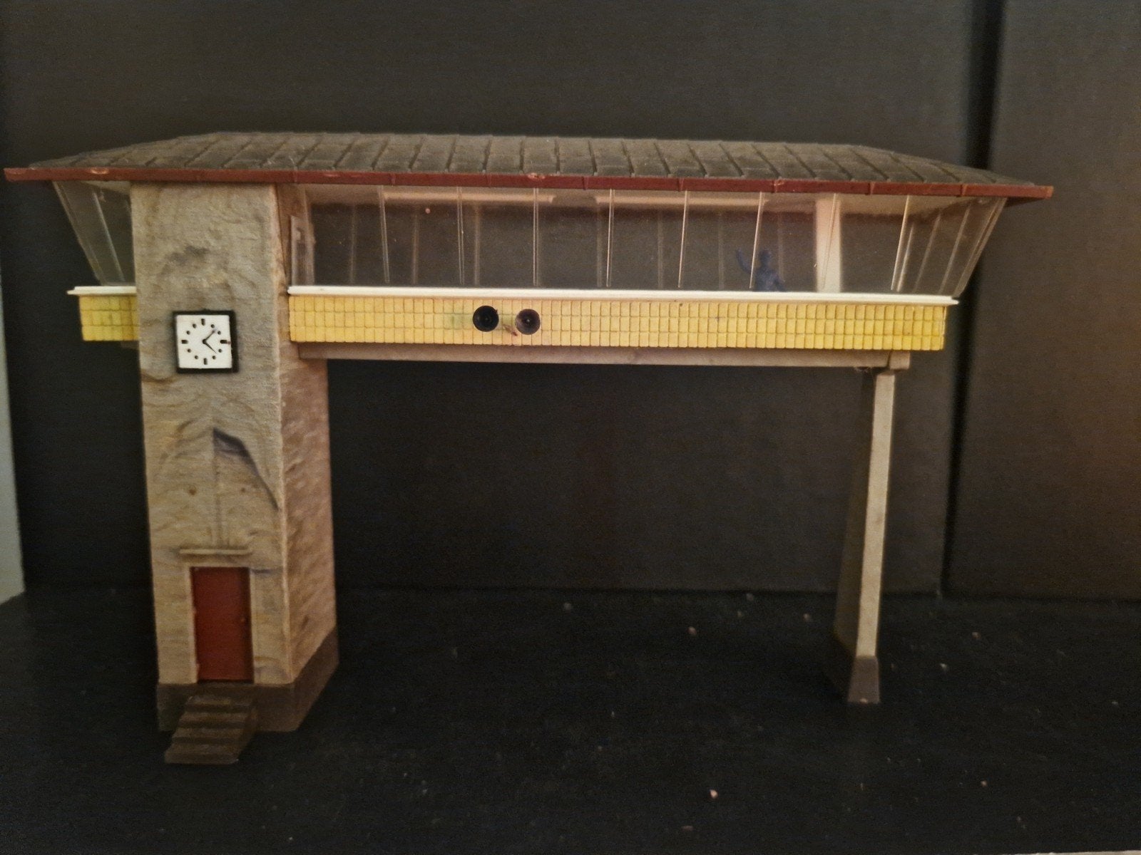 Spoorhuisje/Seinhuisje modelbouw, Ophalen of Verzenden, Gebruikt, Brug, Tunnel of Gebouw, Overige merken