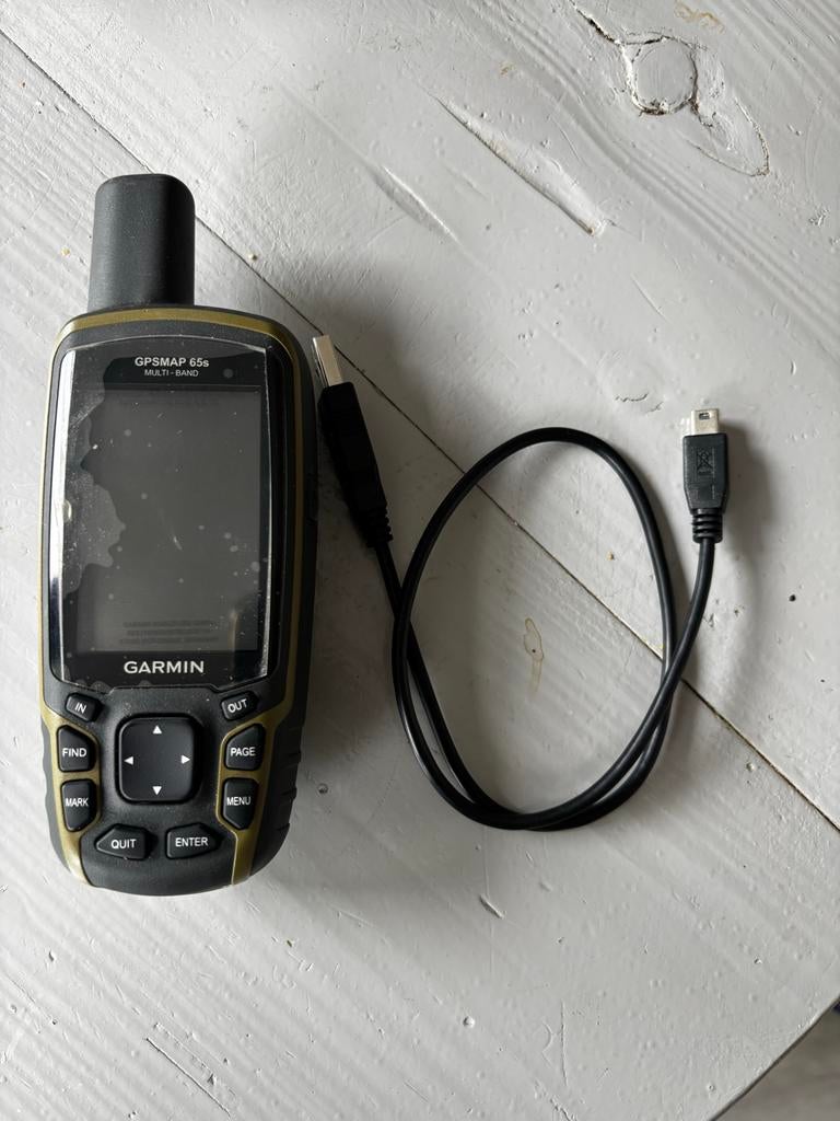 Garmin GPSMAP 65s - Handheld GPS voor Outdoor Avonturen, Ophalen of Verzenden, Zo goed als nieuw, Navigatie of Gps