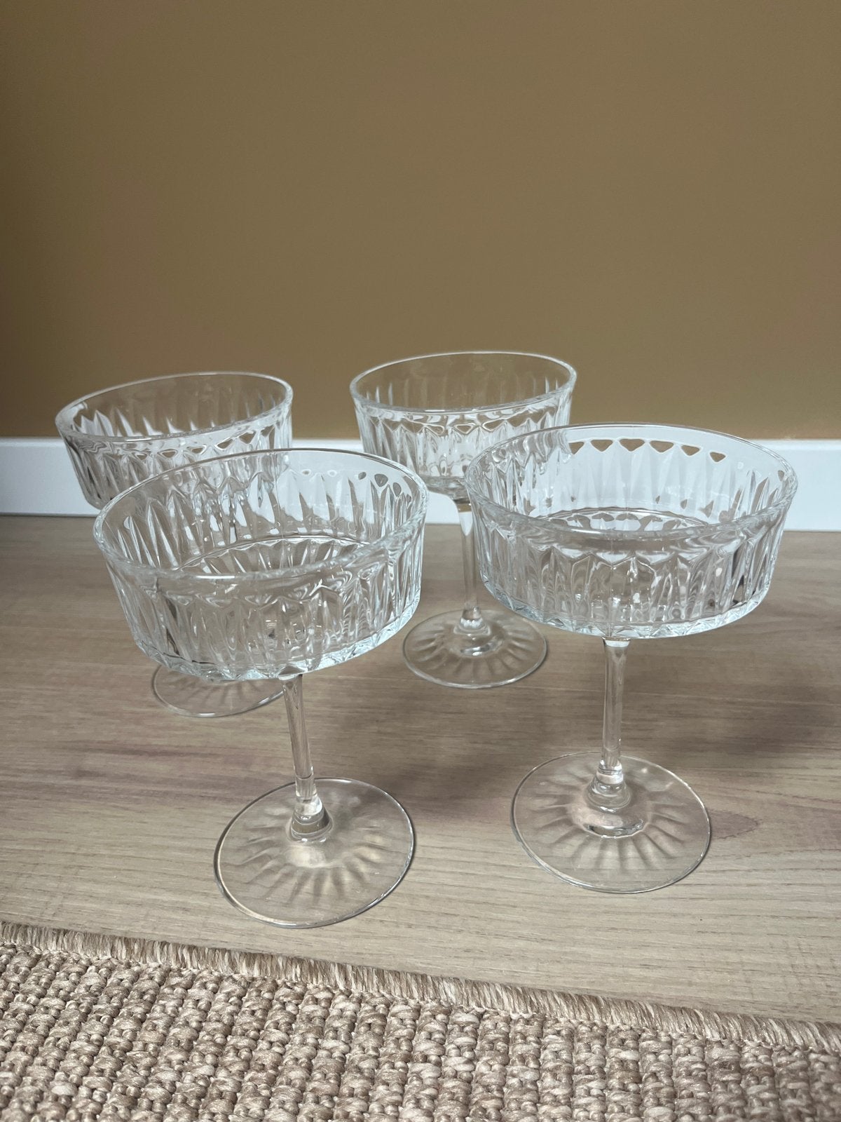 IKEA SÄLLSKAPLIG Champagneglazen/Dessertkommen (4 stuks), Huis en Inrichting, Keuken | Servies, Glas of Glazen, Verzenden, Nieuw