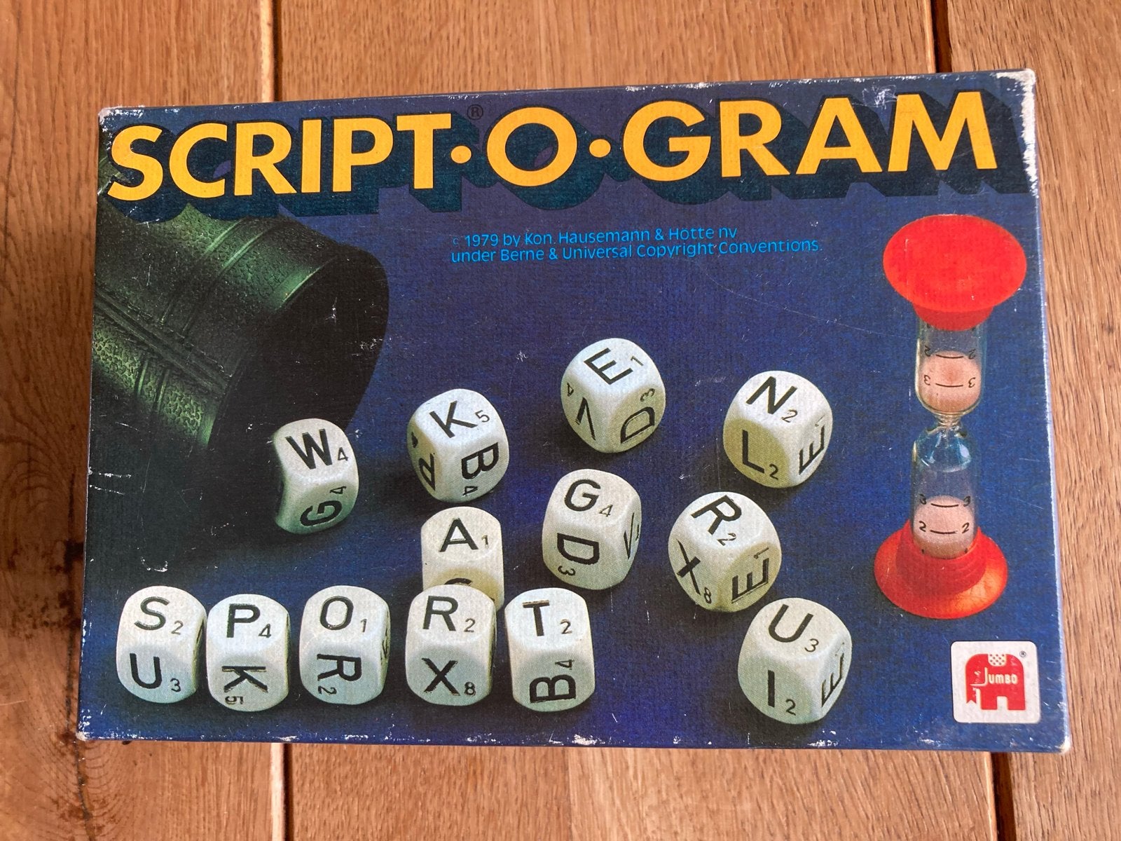 Script-O-Gram Woordspel - JUMBO (1979), Drie of vier spelers, Ophalen of Verzenden, Gebruikt