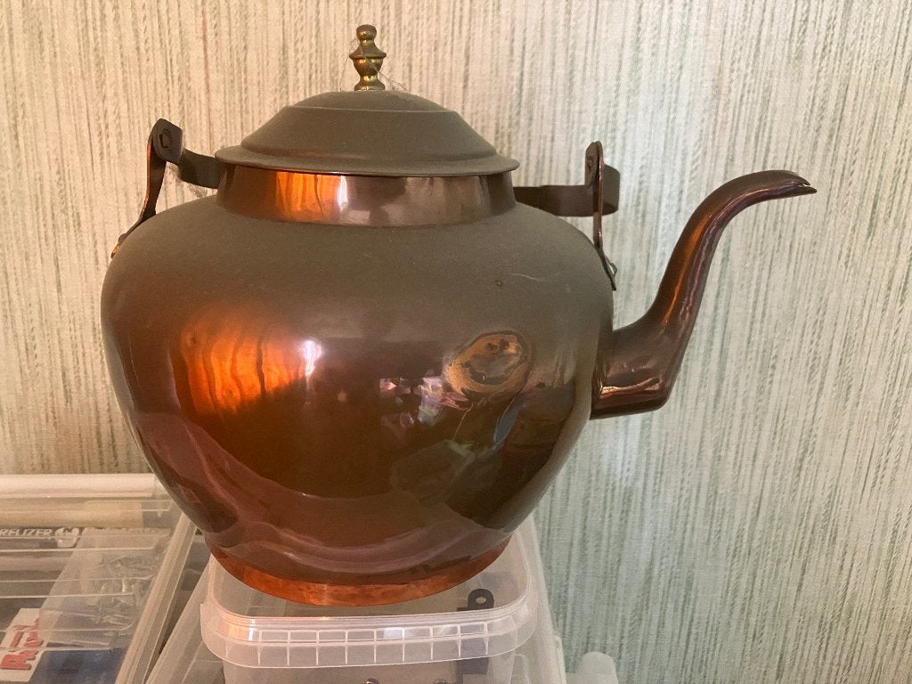 Koperen ketel, Ophalen, Koper