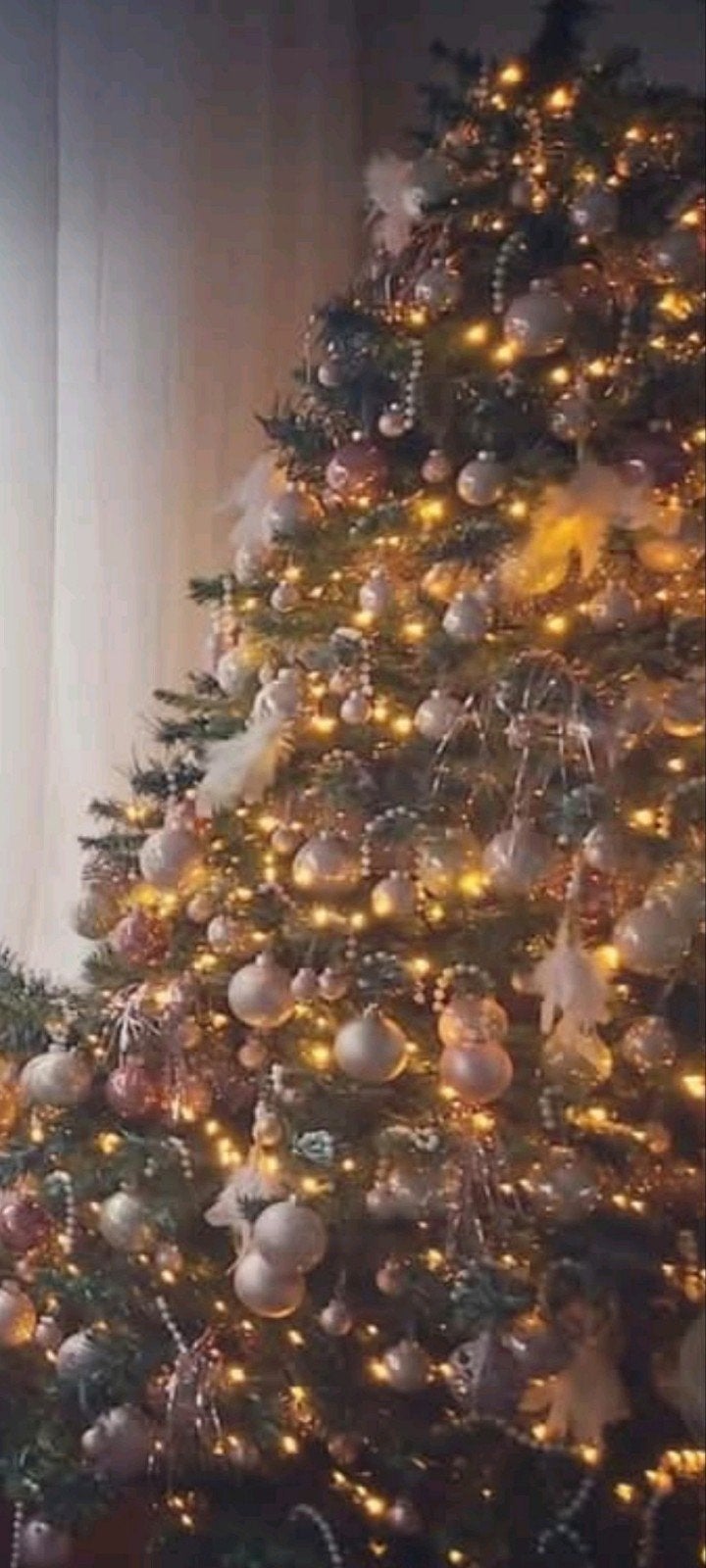 Roze kerstballen, Diversen, Ophalen of Verzenden, Zo goed als nieuw