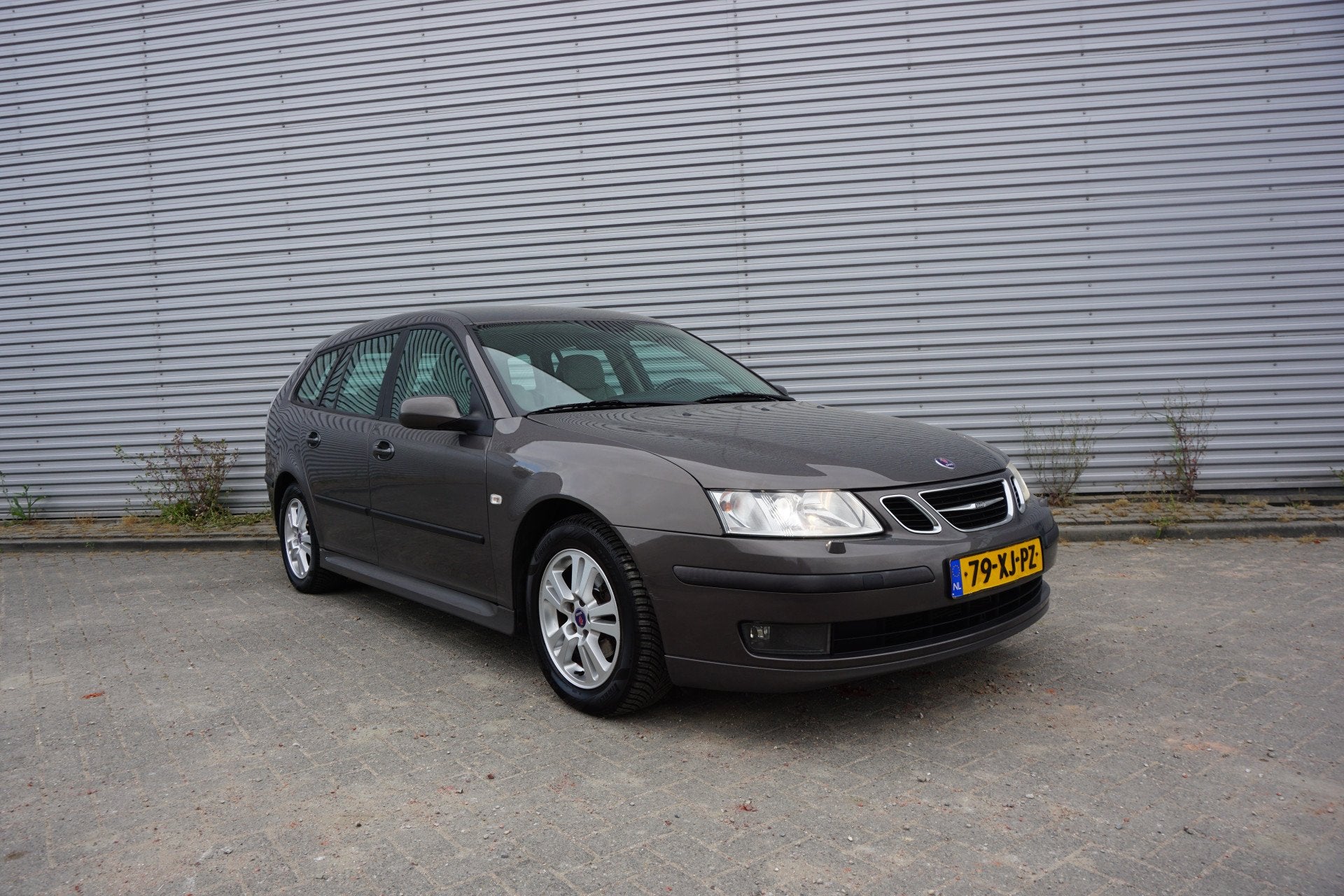 Saab 9-3 Sport Estate 1.8 Vector Airco / Navi / Cruise / Sto, Auto's, Gebruikt, 4 cilinders, 1796 cc, Origineel Nederlands