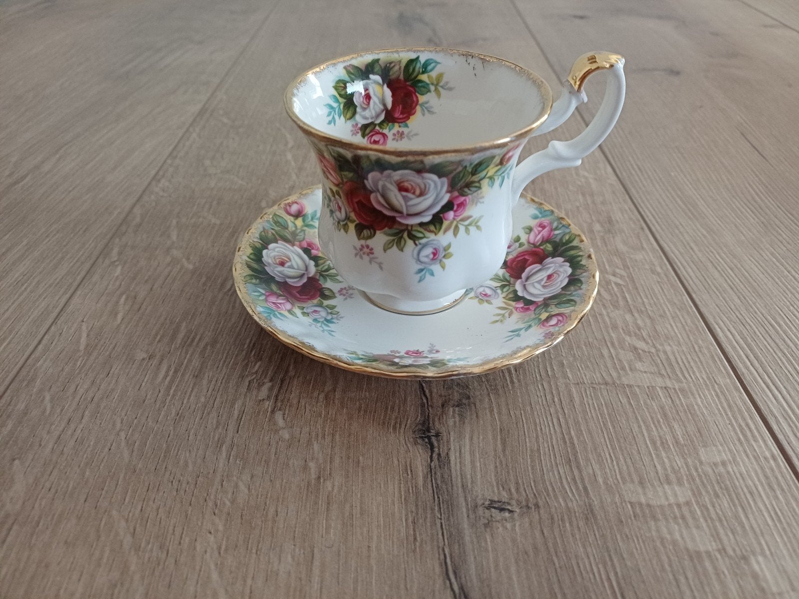 Royal Albert Celebration Kop en Schotel - Vintage Servies, Ophalen