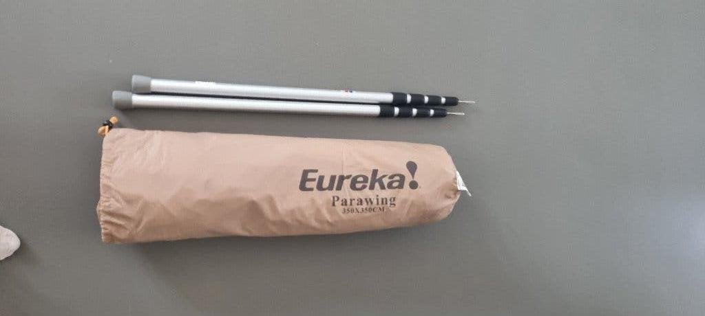 TARP Parawing schaduwdoek 350x350 Eureka, Ophalen, Zo goed als nieuw