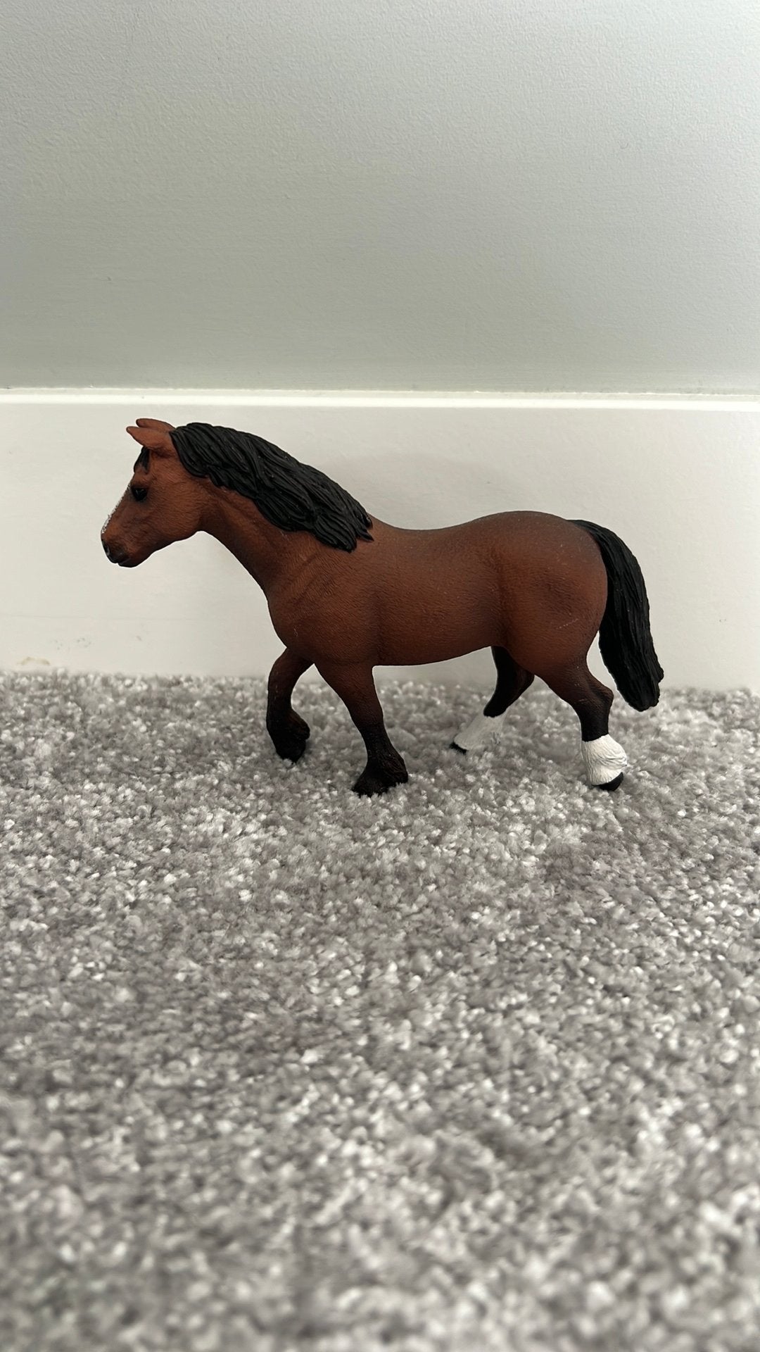 Schleich pony, Ophalen of Verzenden, Zo goed als nieuw, Paard, Beeldje of Figuurtje