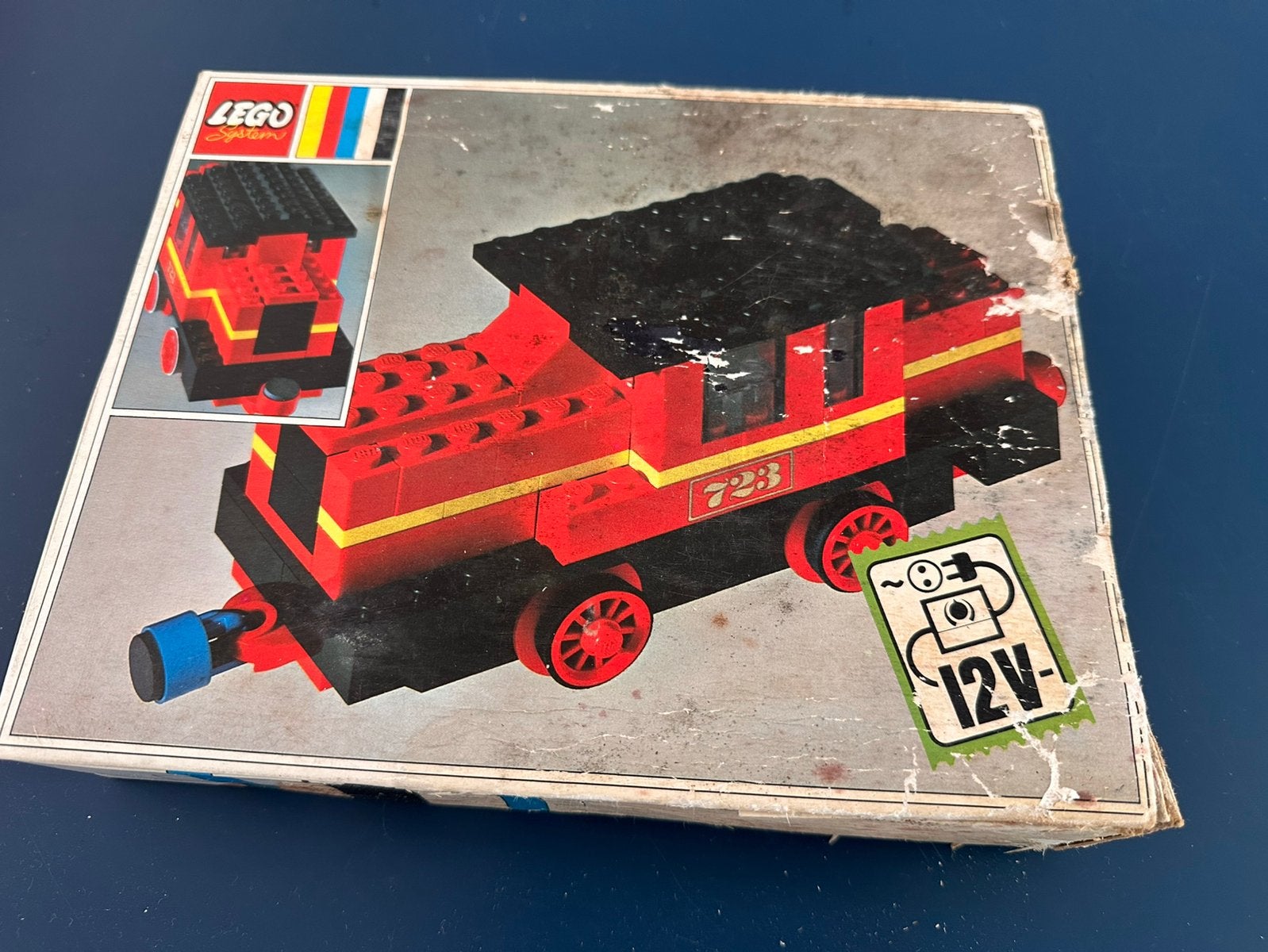 Lego 12v trein 723 NIEUW IN DOOS, Overige thema's, Lego, Nieuw, Ophalen of Verzenden