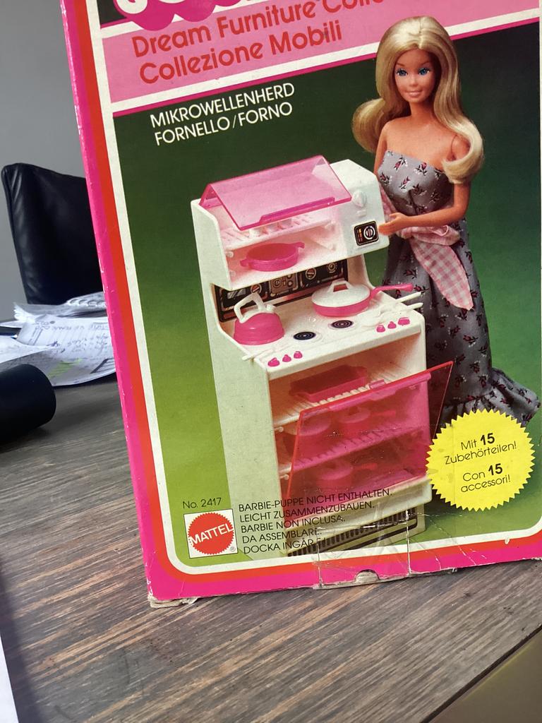 Vintage Barbie Oven Microwave Dream Furniture 70's, Verzamelen, Ophalen of Verzenden, Gebruikt