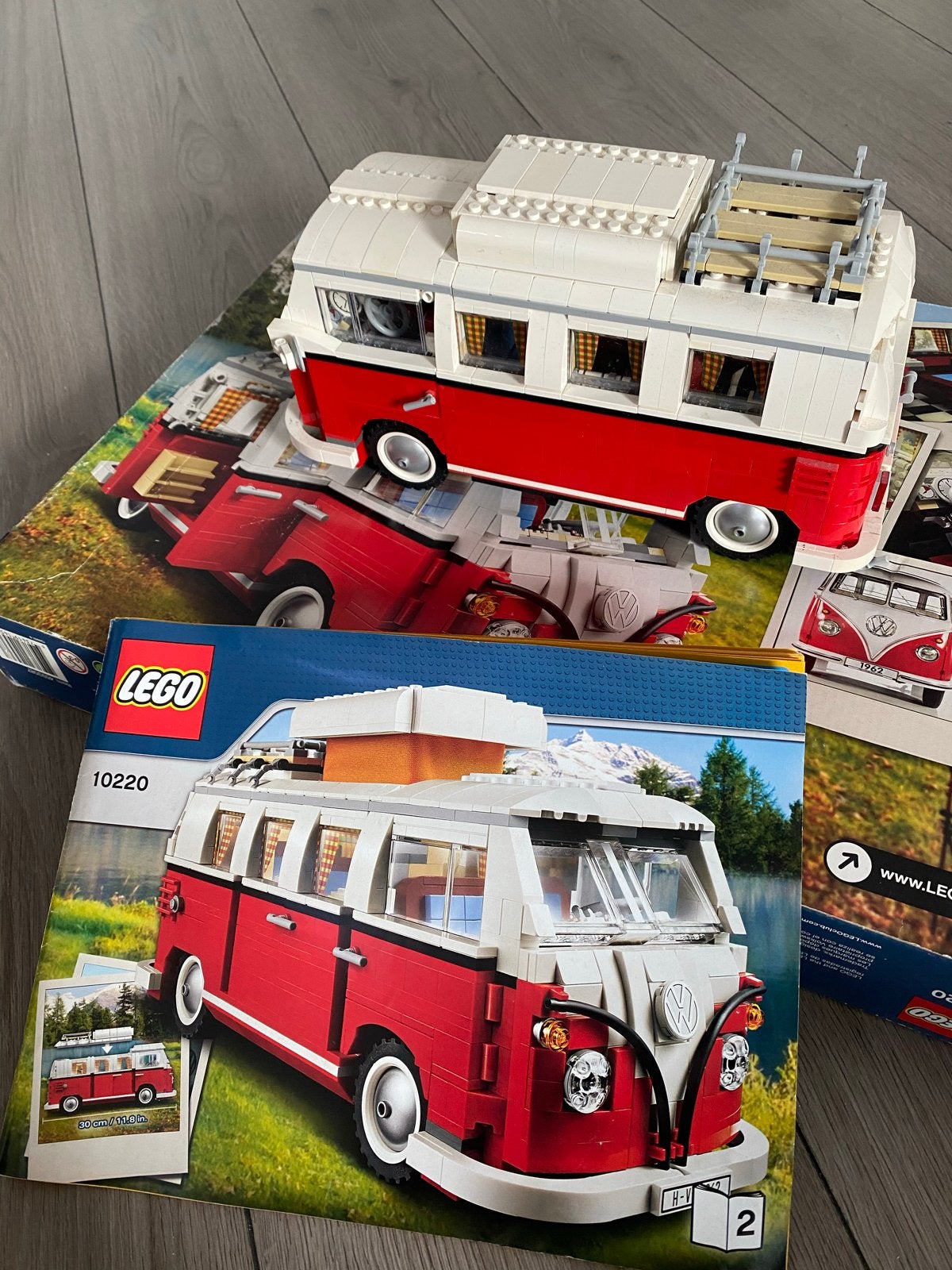 LEGO Volkswagen T1 Camper Van (10220), Ophalen of Verzenden, Gebruikt, Jongen of Meisje