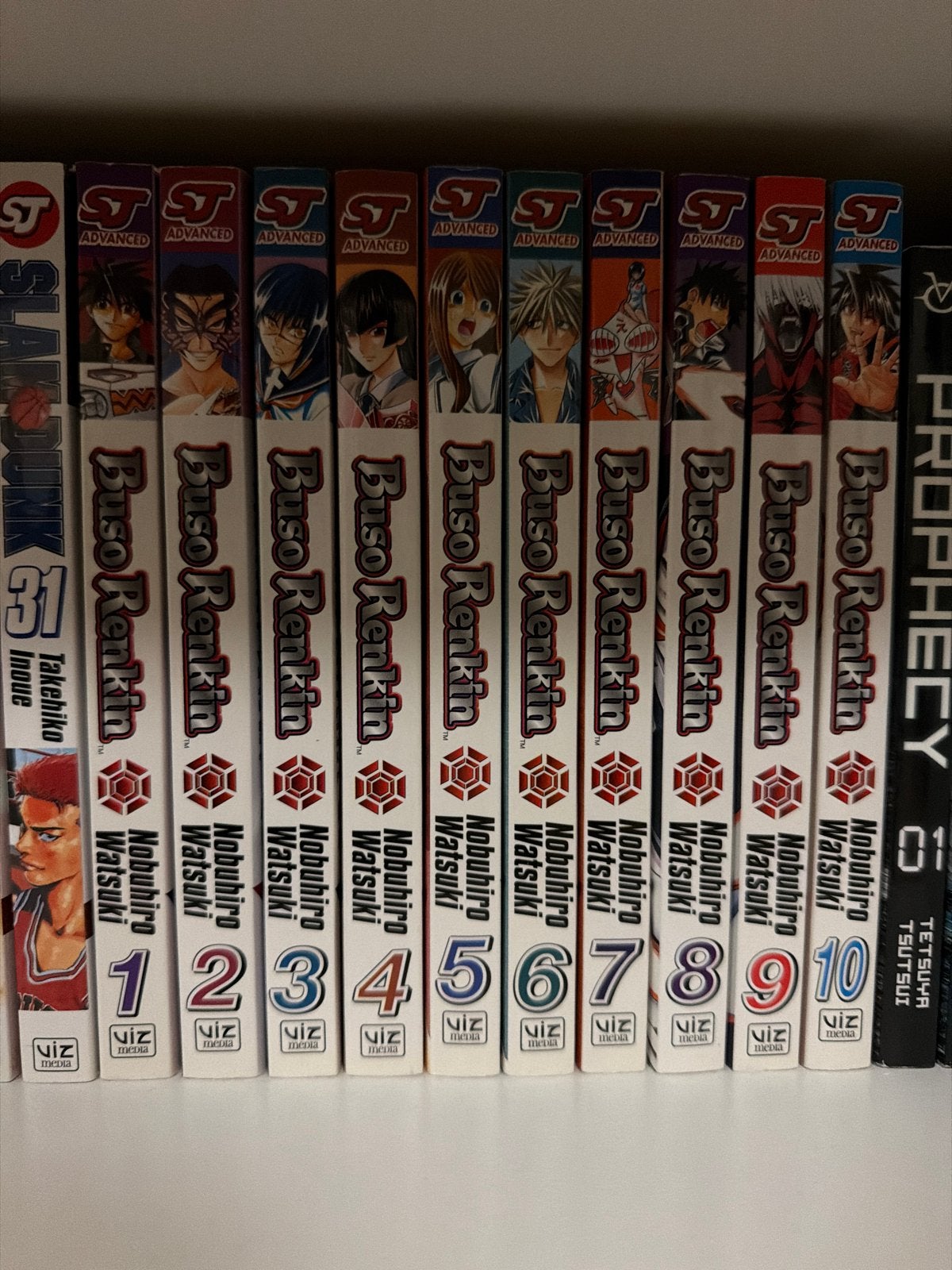 Buso Renkin Manga Complete Serie (Deel 1-10), Complete serie of reeks, Ophalen of Verzenden, Gelezen