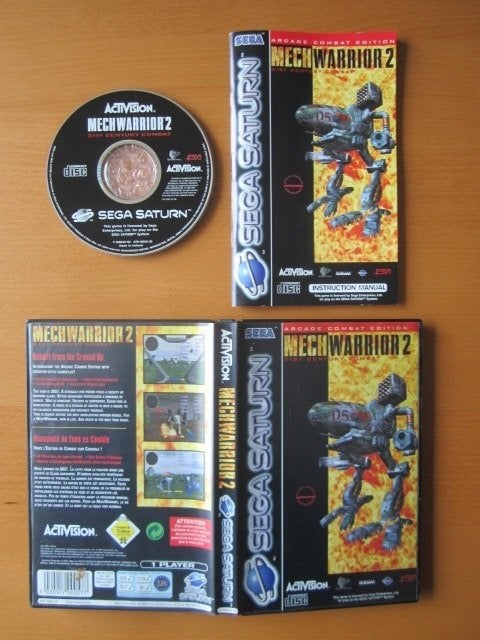 Mechwarrior 2 Mech Warrior Sega Saturn, Avontuur en Actie, 1 speler, Ophalen of Verzenden, Zo goed als nieuw
