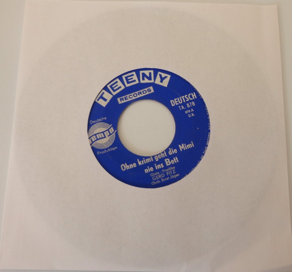 Gerd Fitz > Ohne Krimi die Mini nie ins Bett, Ophalen of Verzenden, Gebruikt, 7 inch, Pop