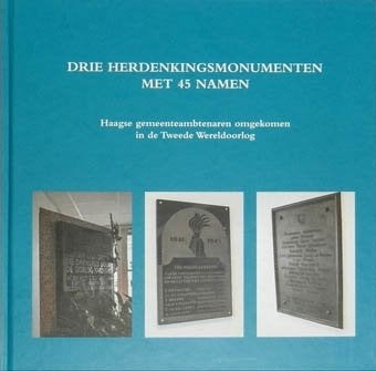 DEN HAAG - Drie herdenkingsmonumenten 2e W.O., Ophalen of Verzenden, Tweede Wereldoorlog, Zo goed als nieuw, Overige onderwerpen