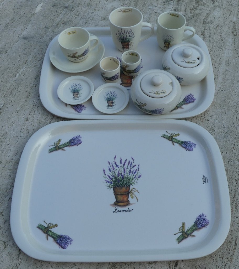 Nieuw Jet LAVENDEL Servies, Nieuw, Ophalen of Verzenden, Overige stijlen, Compleet servies