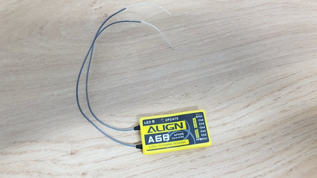 Align A6B Receiver HERA6B01, Verzenden, Gebruikt, Elektro, Helikopter