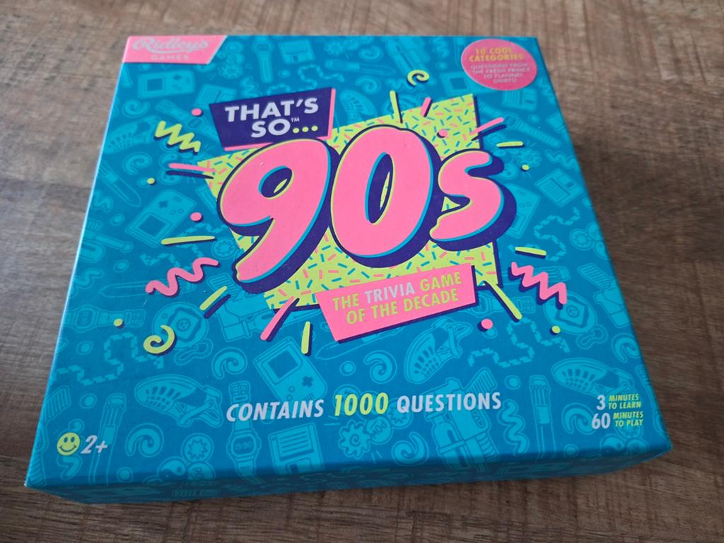 Trivia bordspel that's so 90's Ridley's Games, Ophalen of Verzenden