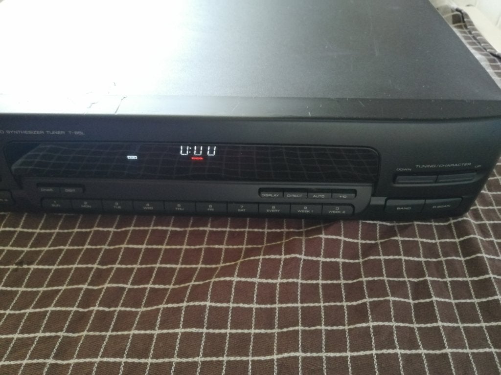 Kenwood T-85 stereo fm tuner t 85, Ophalen of Verzenden, Gebruikt
