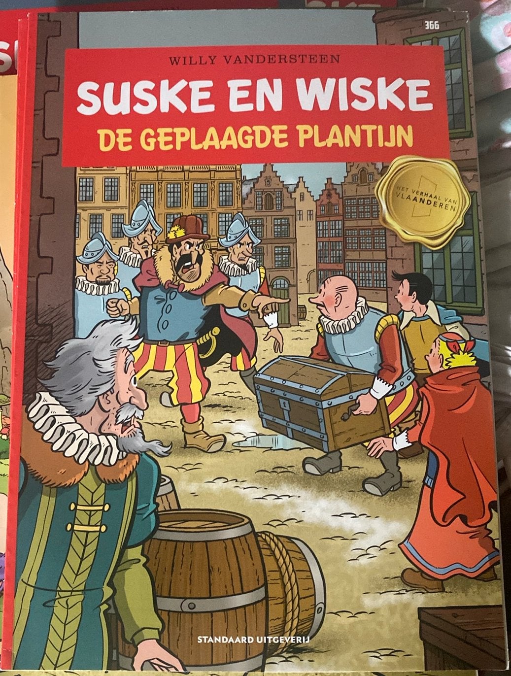 366 suske en wiske  - De geplaagde Plantijn, Eén stripboek, Ophalen of Verzenden, Zo goed als nieuw, Willy Vandersteen; Peter Van Gucht