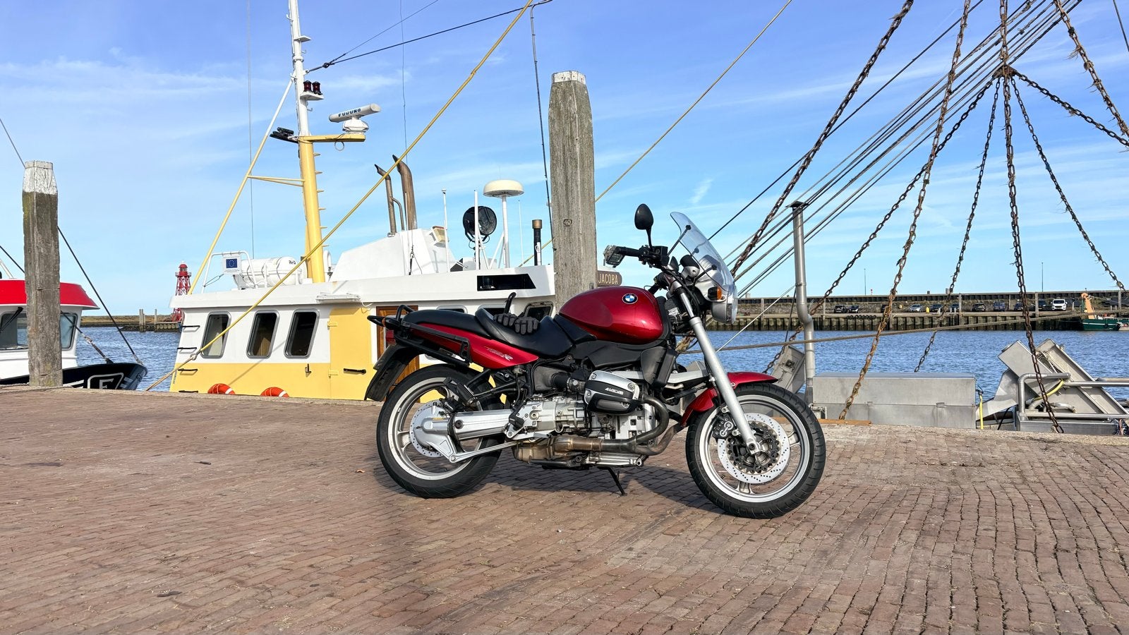 BMW R850R origineel ‘95 met Koffersset, Motoren, Cardan-aandrijving, 2 cilinders, Motorrijbewijs A, Gebruikt