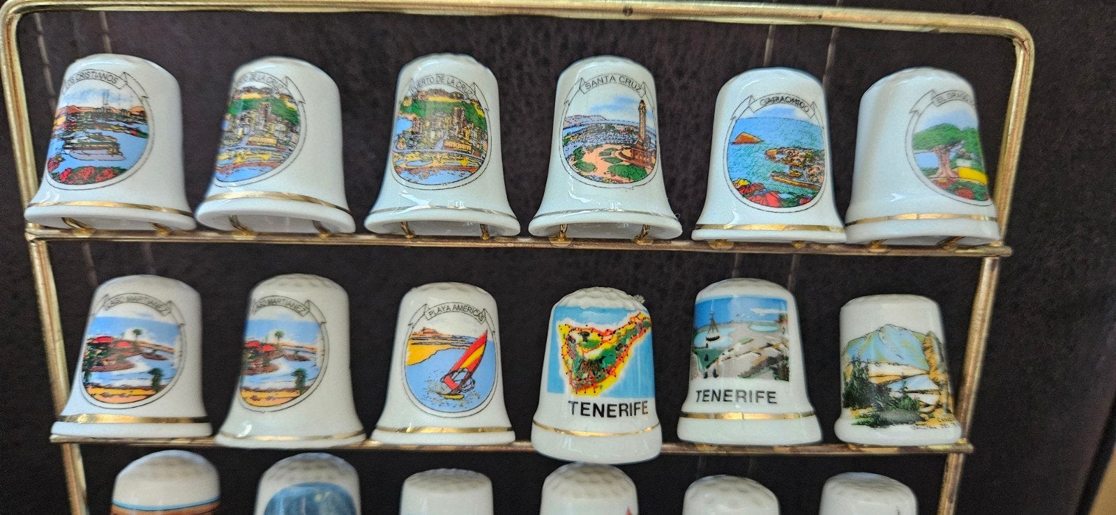 Vingerhoedjes verzamelen  - Spanje  - vingerhoed, Verzamelen, Vingerhoedjes, Ophalen of Verzenden, Zo goed als nieuw, Porselein