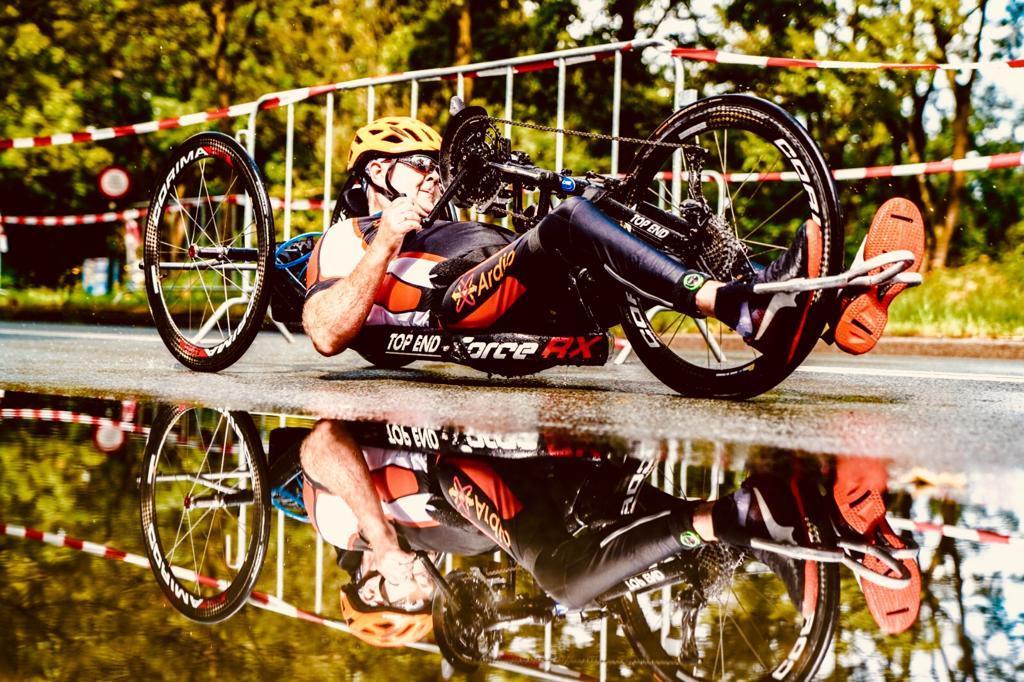 Sportieve Handbike, Diversen, Rolstoelen, Ophalen, Gebruikt, Handbewogen rolstoel