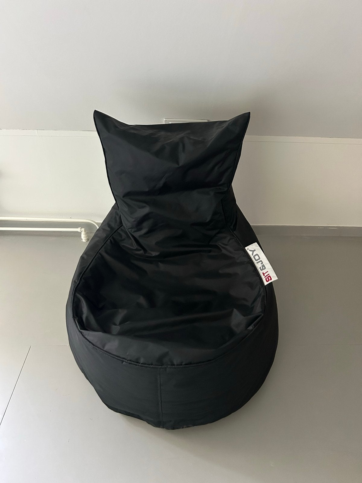 Zwarte Sit & Joy zitzak, Ophalen, Zo goed als nieuw, Zwart, Zitzak