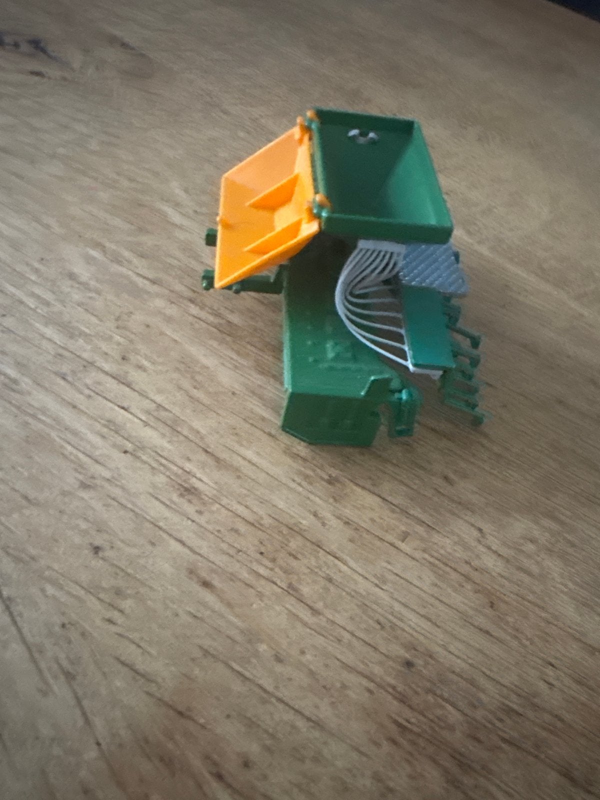 Miniatuur landbouwmachine speelgoed, Ophalen of Verzenden, Gebruikt