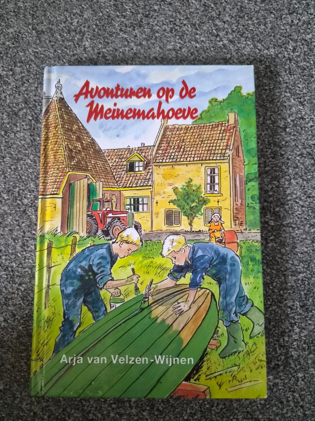 Avonturen op de Meinemahoeve - Arja van Velzen-Wijnen, Ophalen of Verzenden, Gelezen, Arja van Velzen-Wijnen, Fictie algemeen