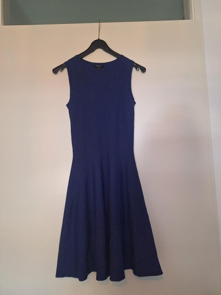 Nikkie jurk maat 34 (XS) - Blauw met glitter, Blauw, Ophalen of Verzenden, Zo goed als nieuw, Nikkie