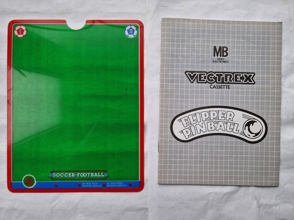 VECTREX manuals en overlay, Gebruikt, 1 speler, Ophalen of Verzenden, Vanaf 3 jaar