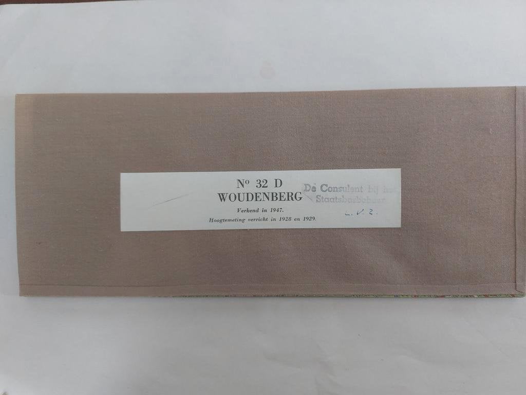32D Stafkaart uit 1952 Woudenberg - Maarn - Doorn Amersfoort, Ophalen of Verzenden, 1800 tot 2000, Nederland, Departement van Defensie