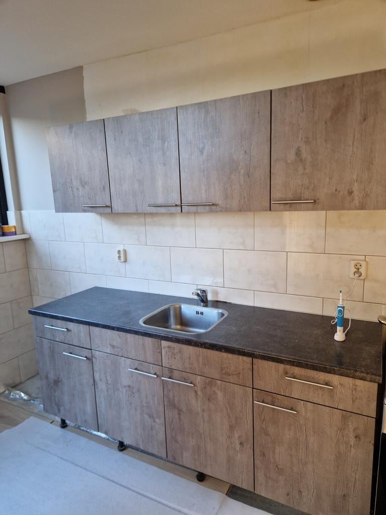 Bruynzeel keuken GERESERVEERD!!!, Huis en Inrichting, Keuken | Complete keukens, Ophalen, Gebruikt, Hout, Enkelwandige keuken