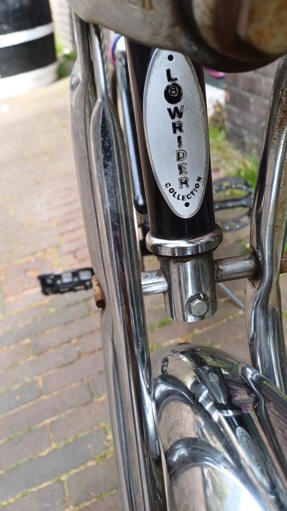 Unieke Lowrider Fiets - Custom Chrome Design, Gebruikt, Heren, Ophalen of Verzenden, Minder dan 47 cm