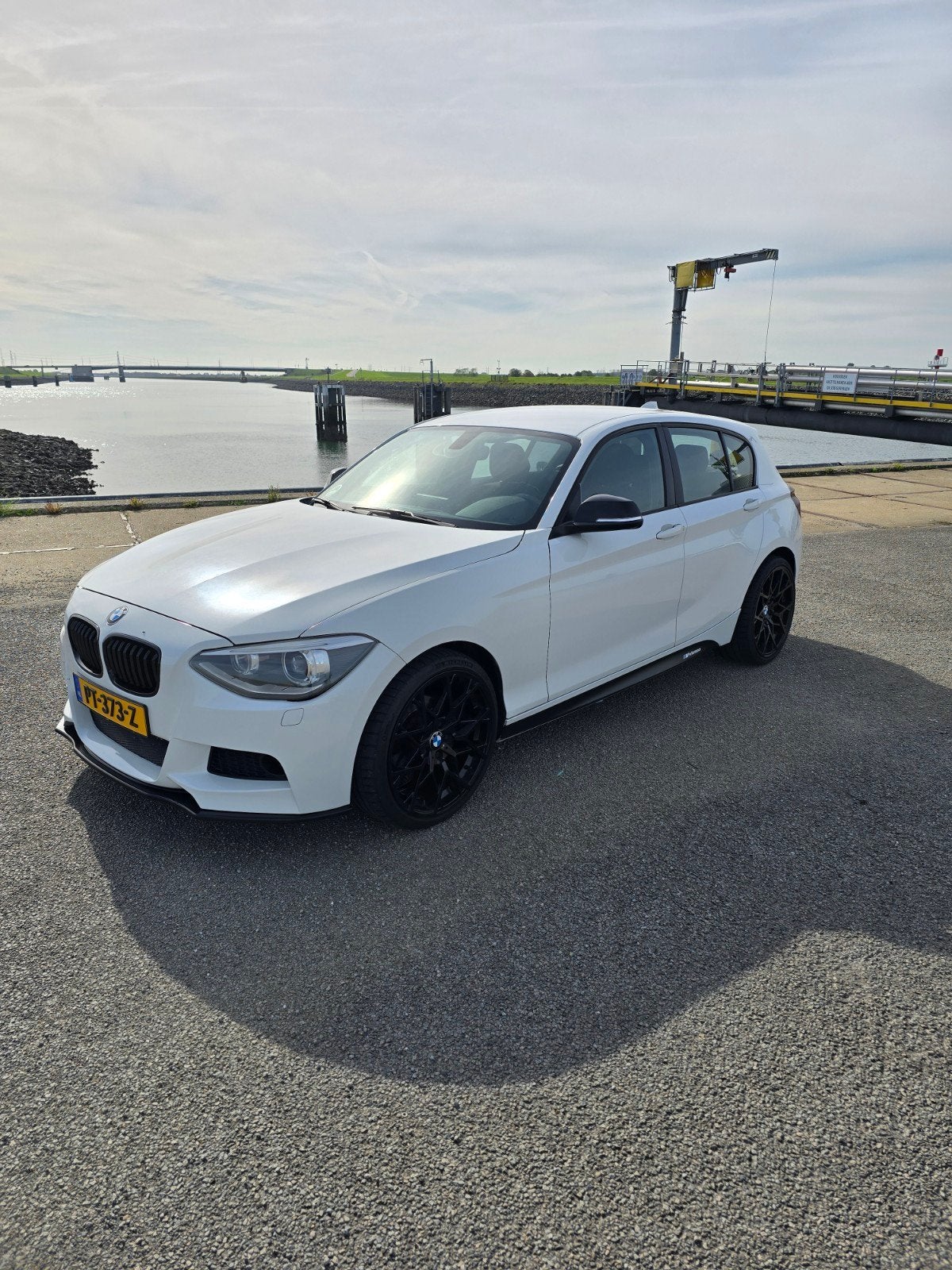 BMW 1-Serie 2.0 118D 5DR 2011 Wit, Auto's, 1-Serie, 1995 cc, 4 cilinders, Wit