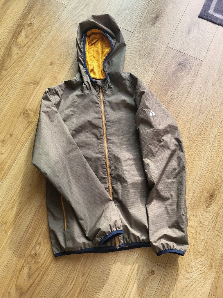 Groen/geel windjack, maat 164, Gebruikt, Ophalen of Verzenden, Jongen, Ayacucho