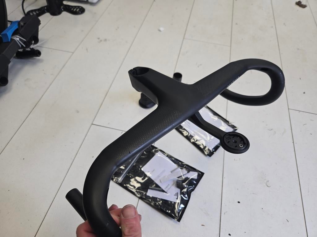 Exs Aerover stuur, Fietsen en Brommers, Fietsonderdelen, Ophalen of Verzenden, Stuur, Carbon