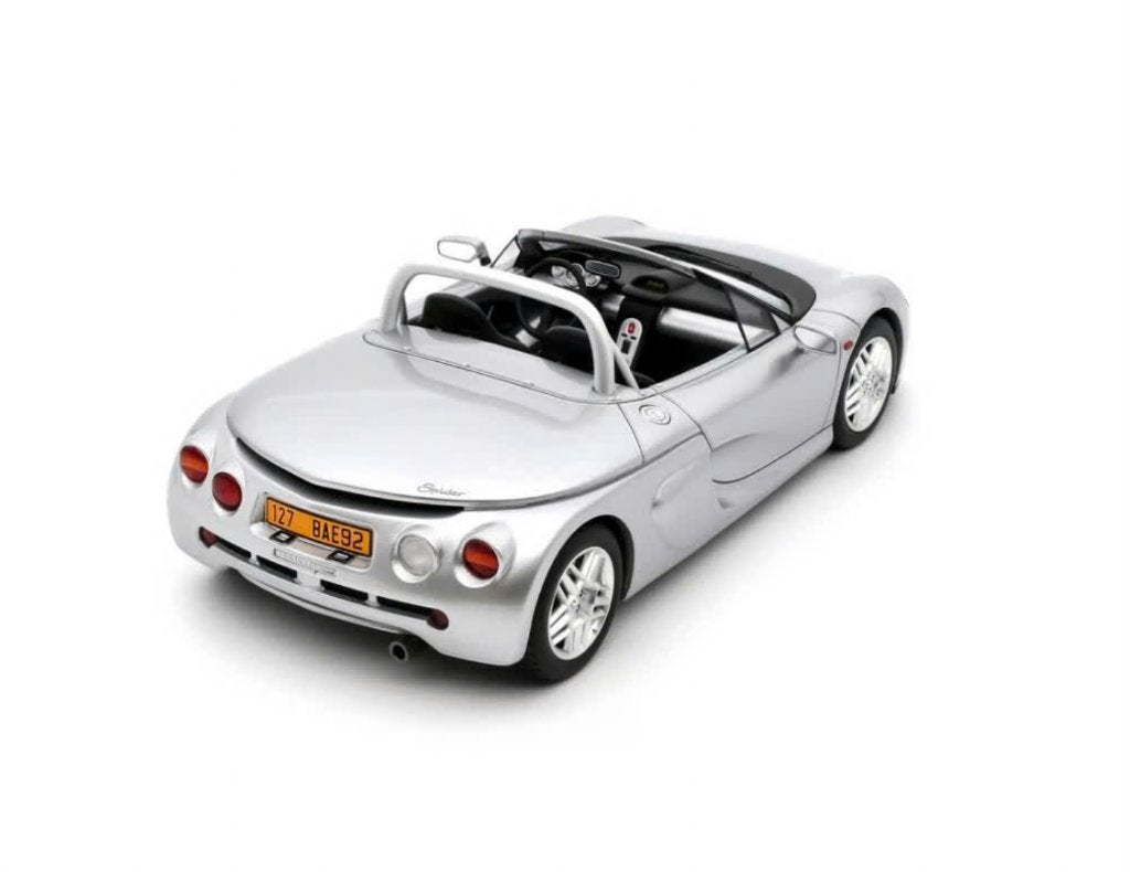Renault Spider Grijs 1999 OTTO MOBILE SCHAAL 1/18 OT1142, Ophalen of Verzenden, Nieuw, Auto, OttOMobile